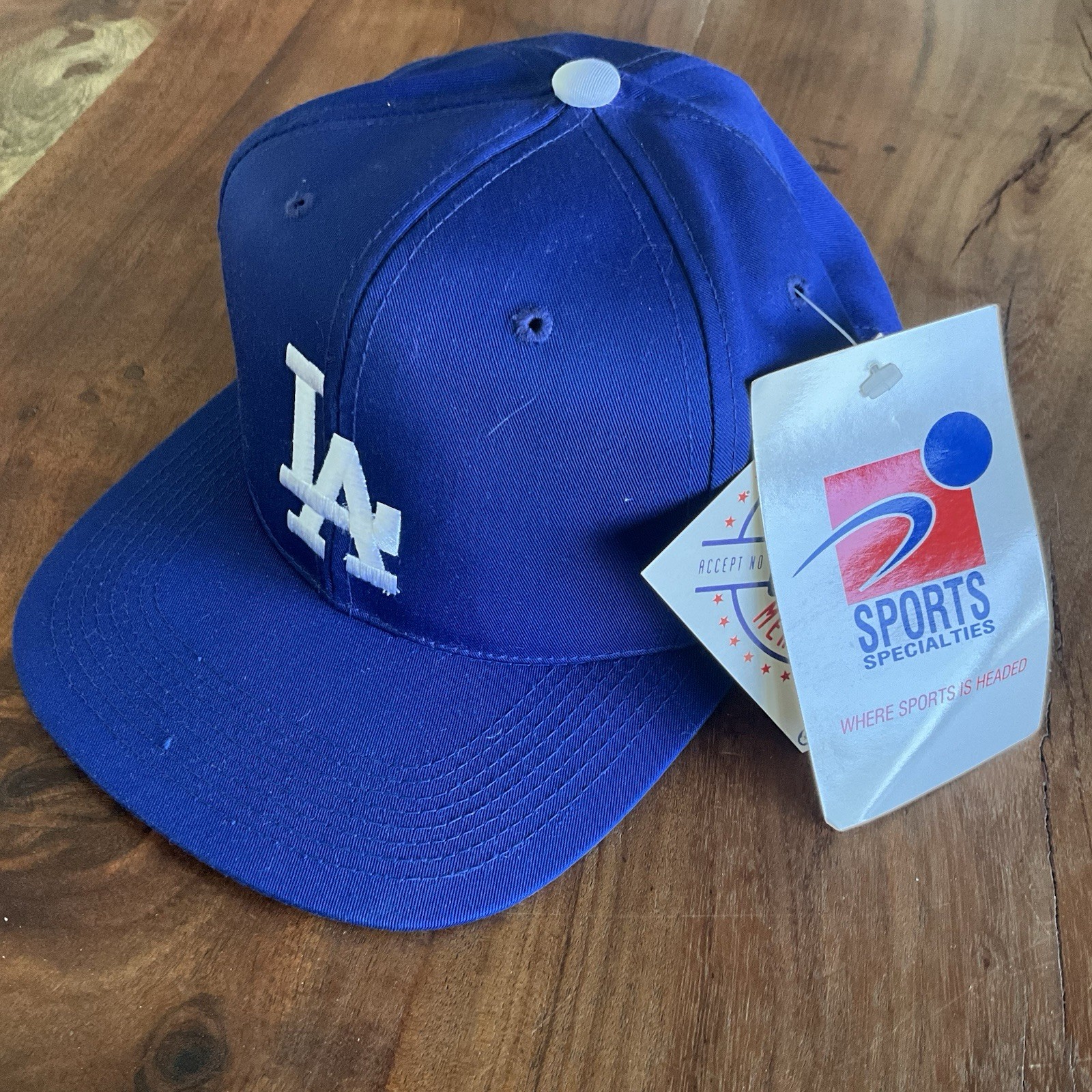 Vintage Los Angeles LA Dodgers Sports Specialties Snapback Hat w/ Tag NOS