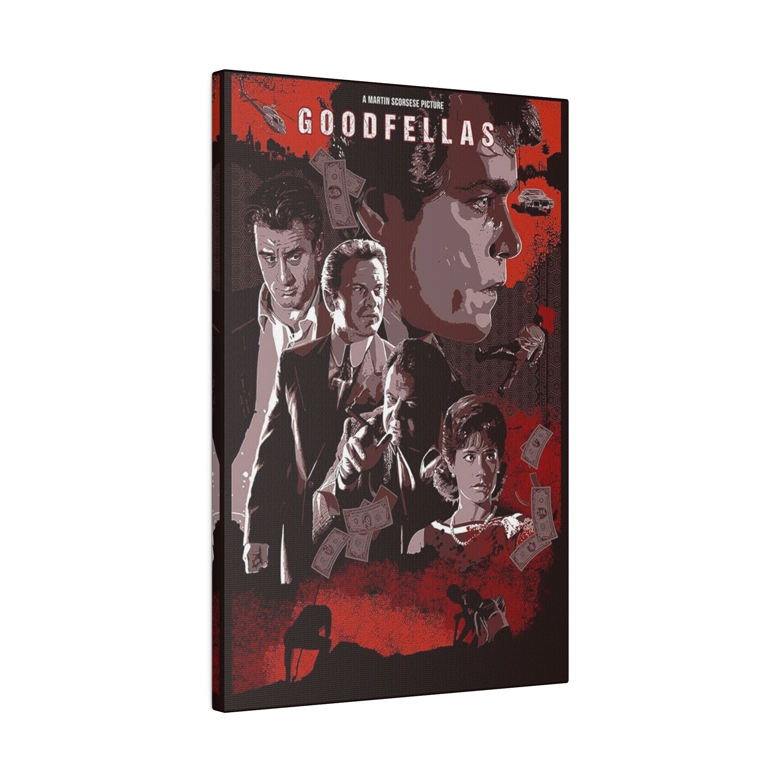 Goodfellas Abstract Custom Canvas Wall Print Goodfellas Abstract Custom Canvas Wall Print