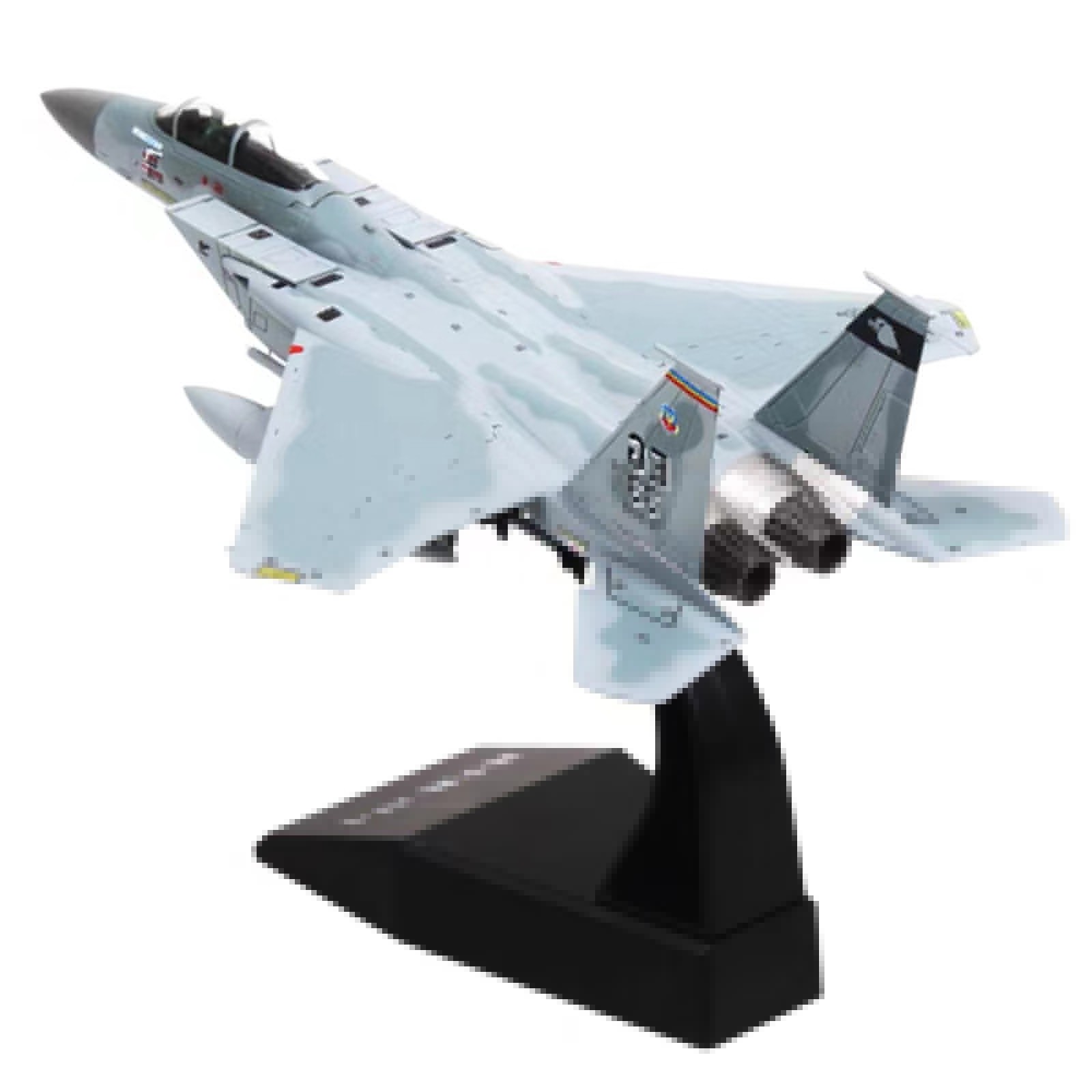 1:100 F-15 Fighter Metal Military Airplane Model Collection With Display Stand