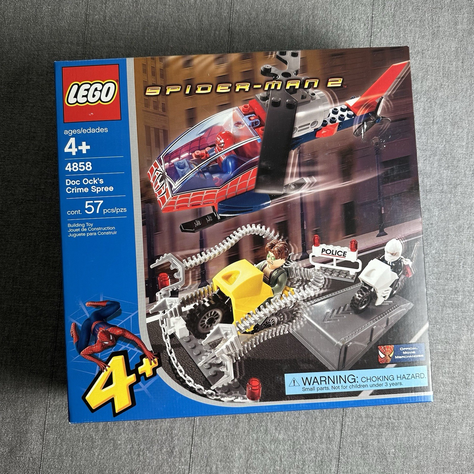 Lego 4858 Doc Ock\'s Crime Spree Spider-man 2 New Sealed Retired
