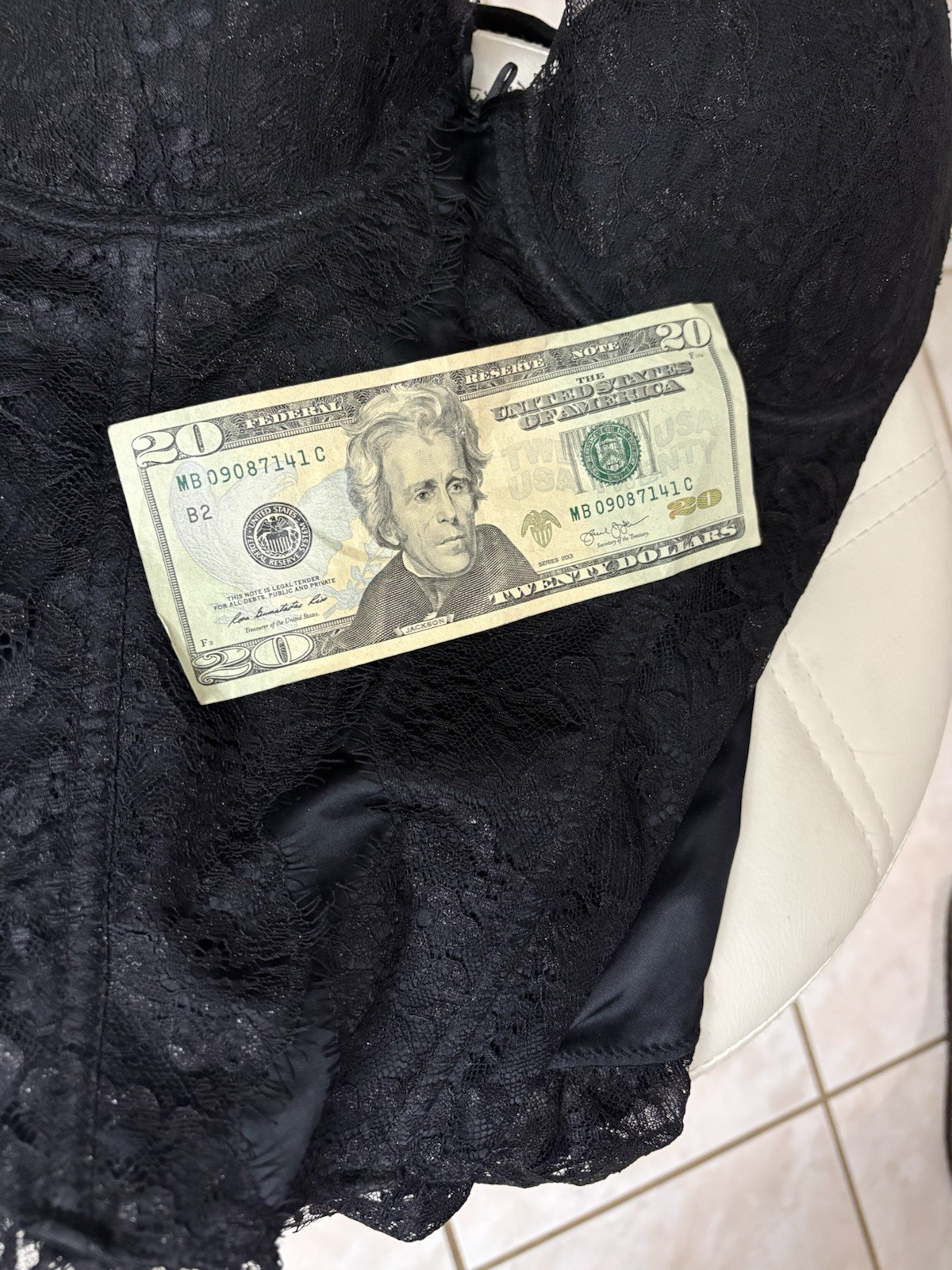 Rare 2013 Series $20 Bill Stripper Note