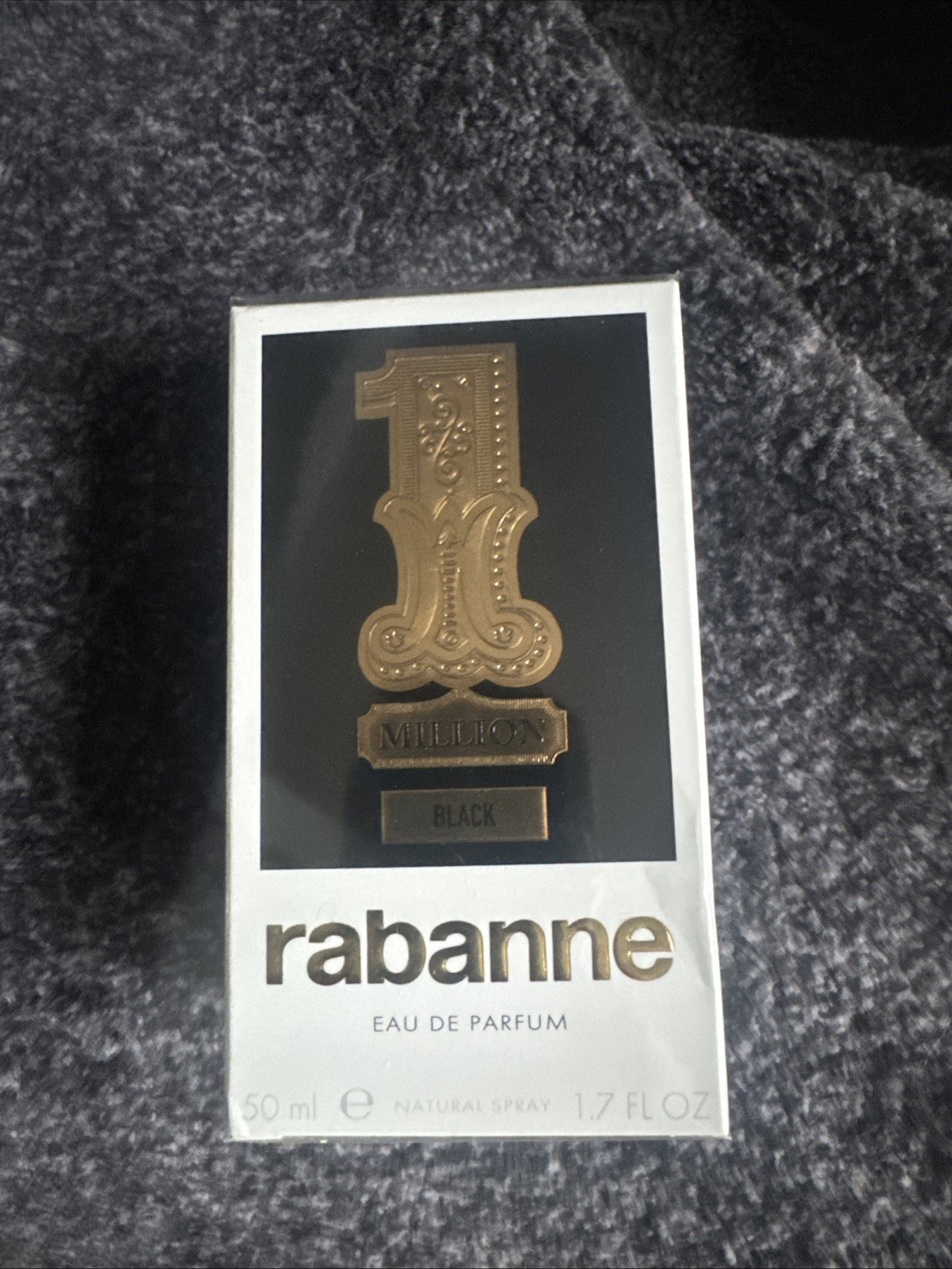 Rabanne 1 Million Black Eau de Parfum Mens 50 ML 1.7 New In Sealed Box