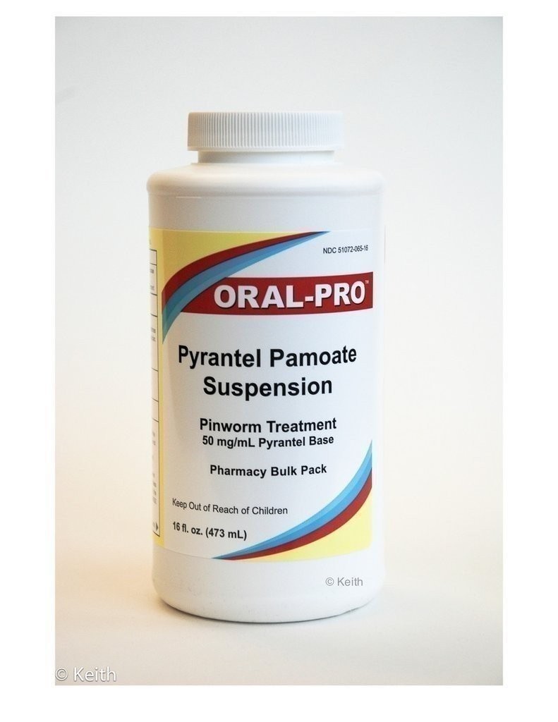 Oral Pro Pyrantel Pamoate Oral Suspension 50mg/mL 16 Ounce Oral Pro Pyrantel Pamoate Oral Suspension 50mg/mL 16 Ounce