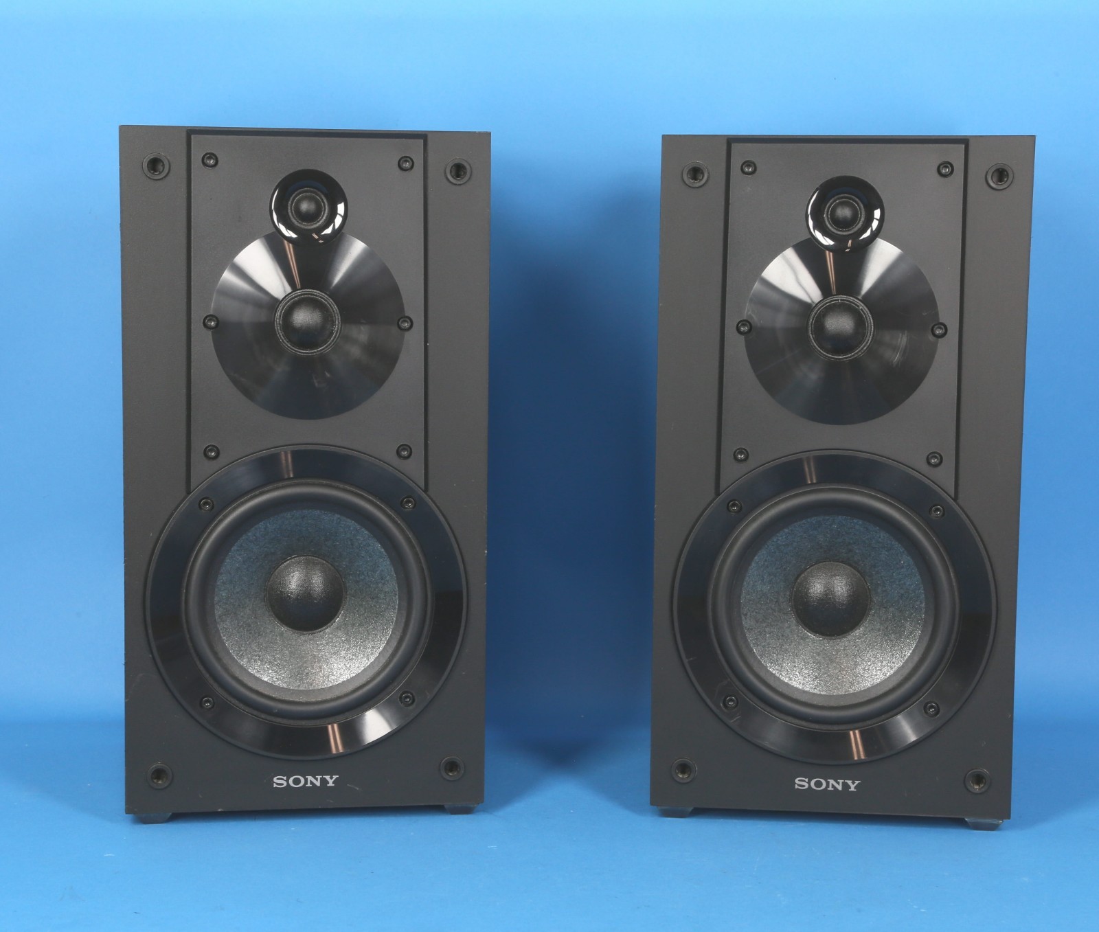 Sony SS-CS5 Bookshelf Speakers Pair W/ $469.00 Crossover Upgrade by GR Research