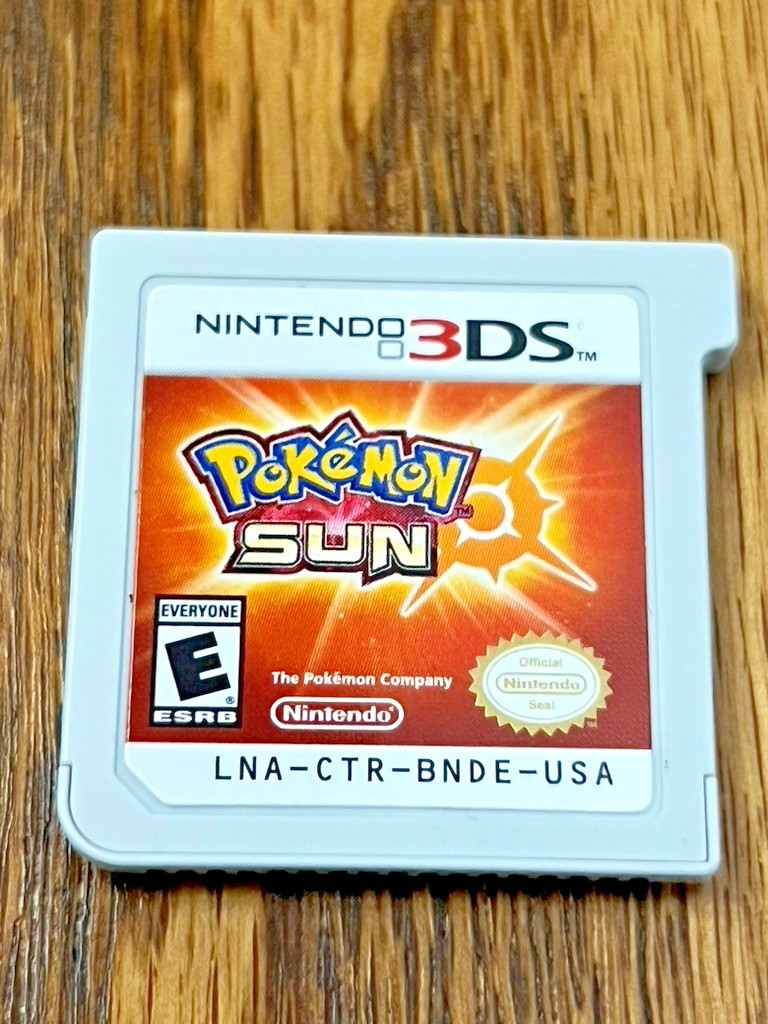 Pokémon Sun (Nintendo 3DS) - Cartridge Only - Tested & Saves Pokémon Sun (Nintendo 3DS) - Cartridge Only - Tested & Saves