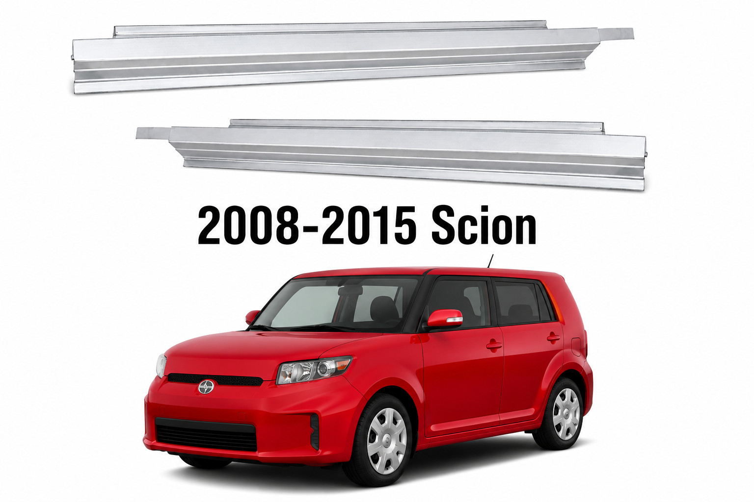 Steel Outer Rocker Panel For 2008-15 Scion PAIR Steel Outer Rocker Panel For 2008-15 Scion PAIR