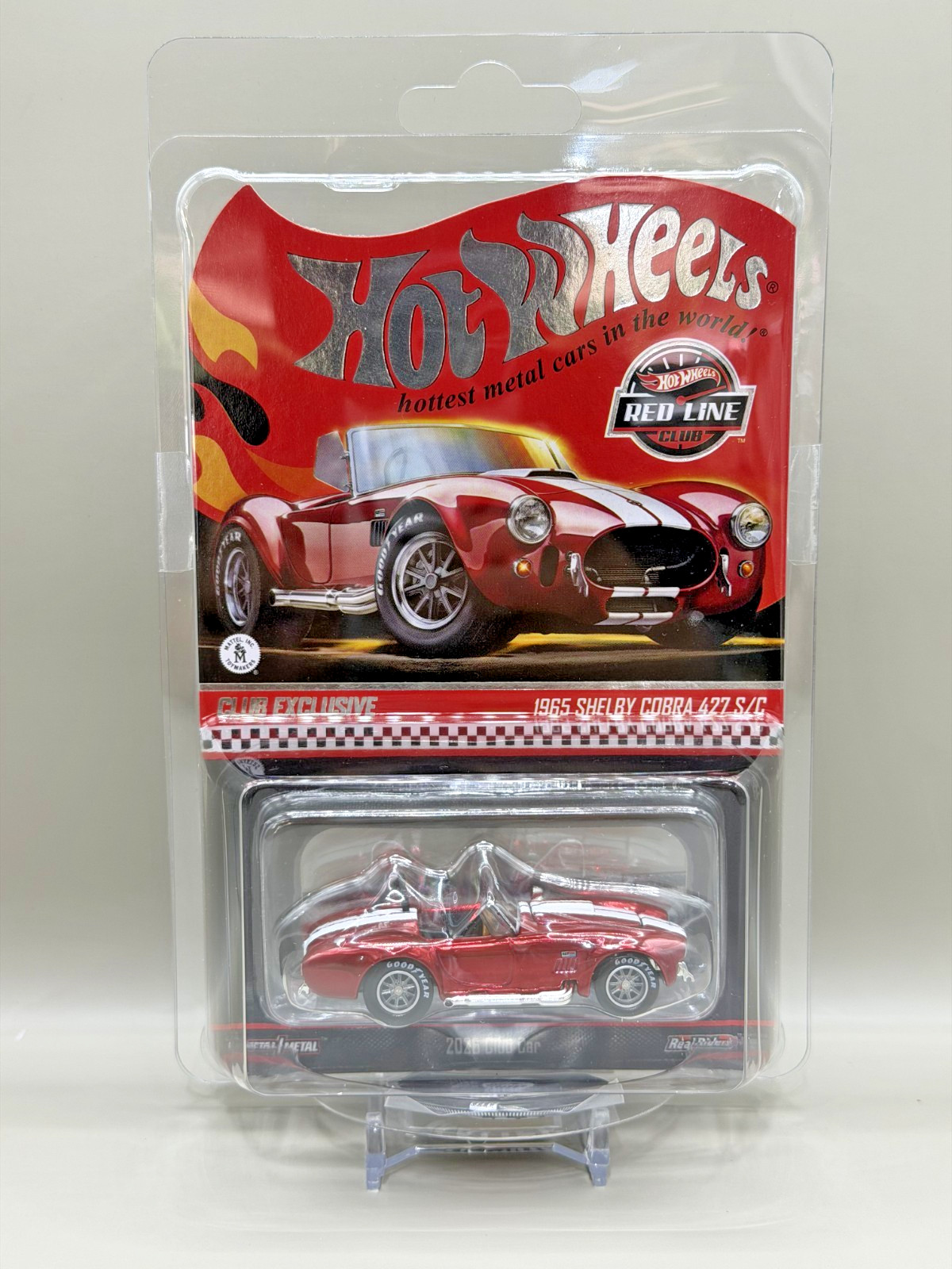 Hot Wheels - 2026 Red Line Club 1965 Shelby Cobra 427 S/C - Sealed IN HAND