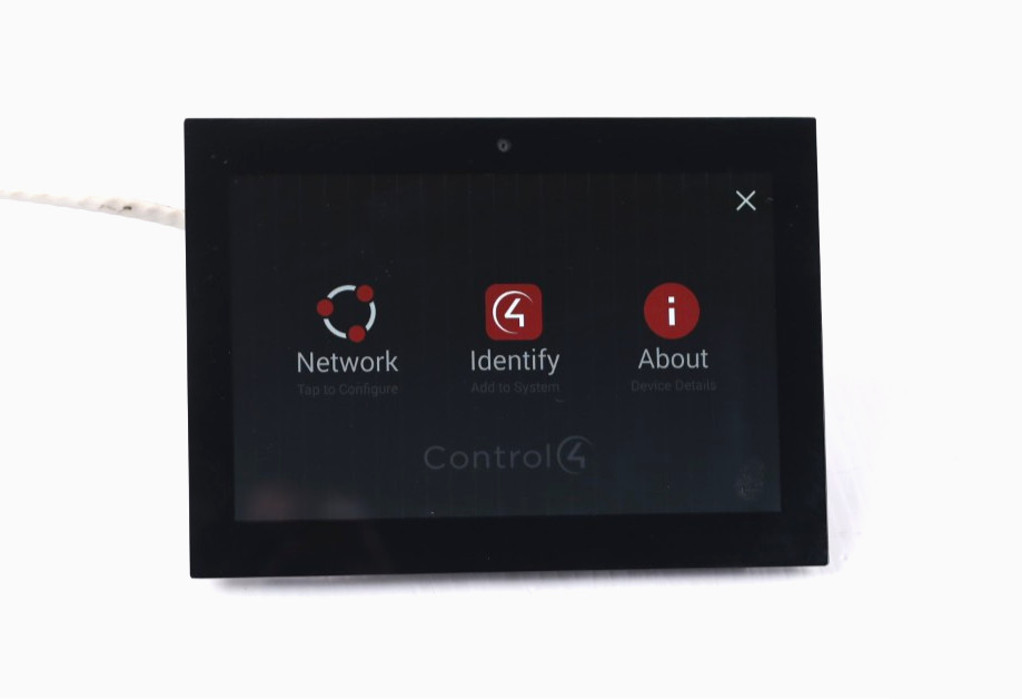 FULLY TESTED Control4 C4-WALL7-BL Touch Panel (Black) y43