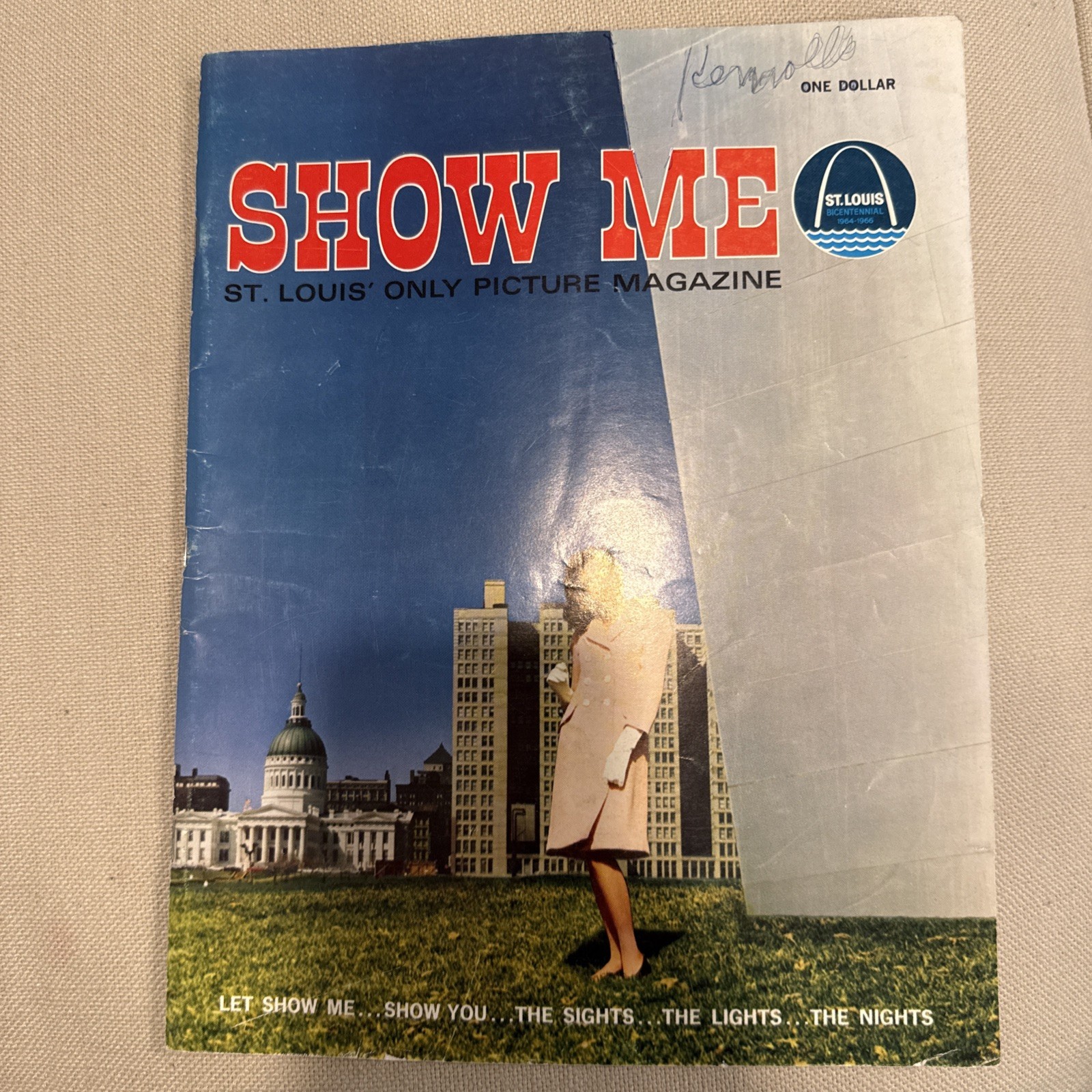 1964 vtg Show Me St. Louis Only Picture Magazine Saint History Sites Culture