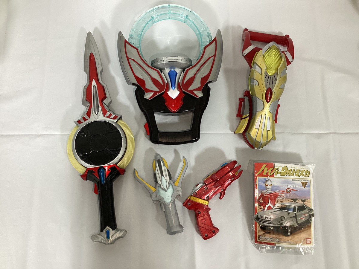 Bandai Ultraman ORB DX Orb Ring DX Orb Calibur DX Max Spark AS-IS For Parts