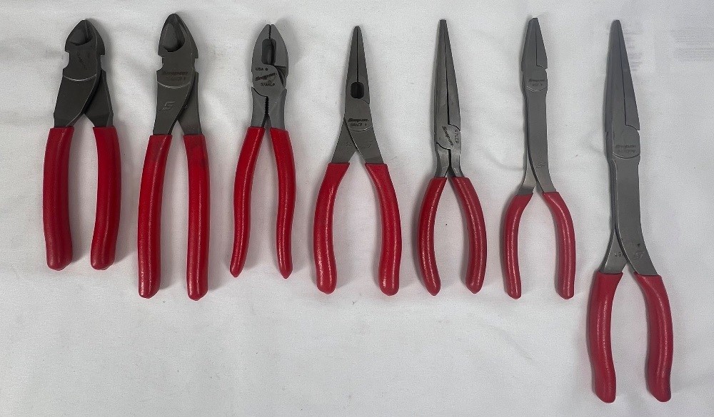 Snap On - 7pc Master Plier & Cutter Lot - SPB-CA 367035 