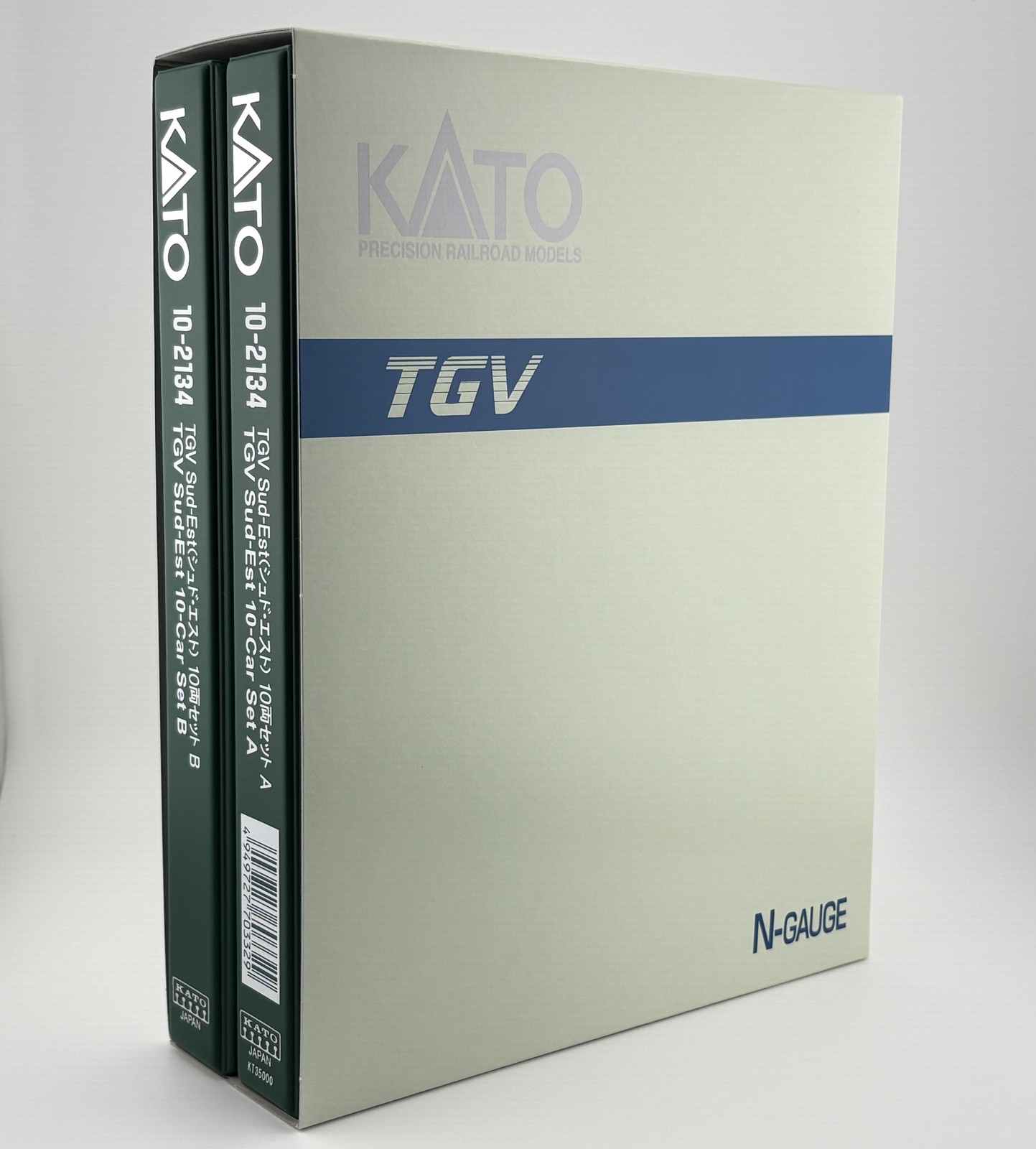 KATO 10-2134 TGV Sud-Est 10-Car Set [Special Edition] N Scale