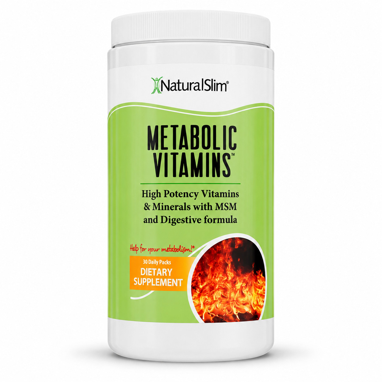 NATURALSLIM METABOLIC VITAMINS MULTIVITAMIN – B-COMPLEX, MINERALS, 30 DAILY PACK