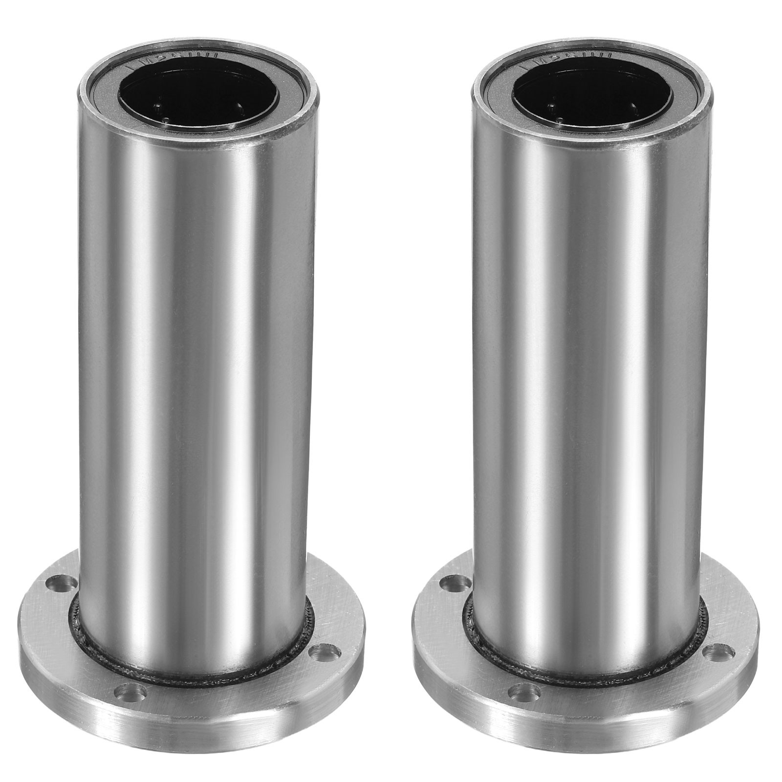 2Pcs 25mm Bore Round Flange LMF25LUU Linear Ball Bearings CNC 3D PRINTER Bearing 2Pcs 25mm Bore Round Flange LMF25LUU Linear Ball Bearings CNC 3D PRINTER Bearing