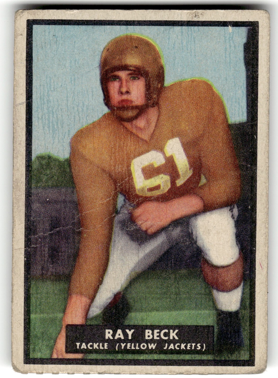1951 Topps Magic #22 Ray Beck 1951 Topps Magic #22 Ray Beck