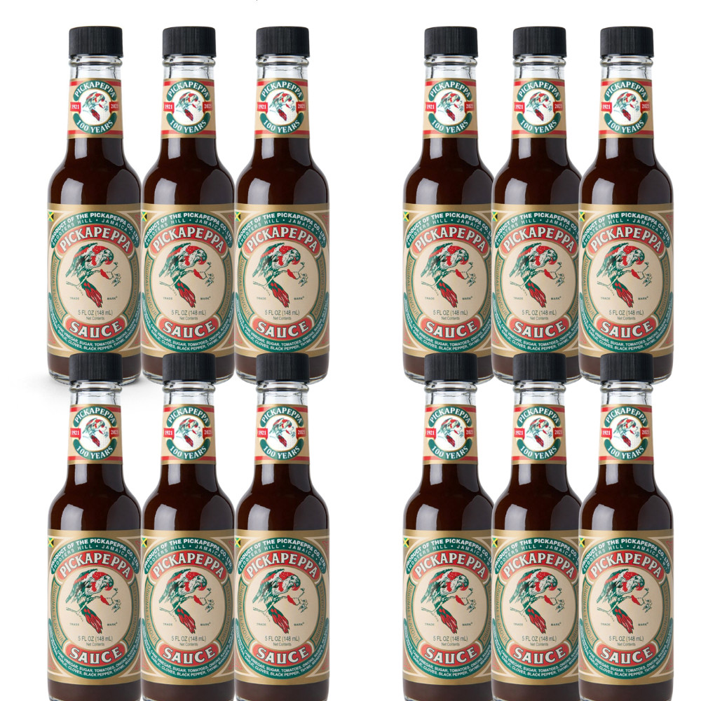 Jamaican Pickapeppa Original Sauce Pack of 12 - Import fees are paid by us