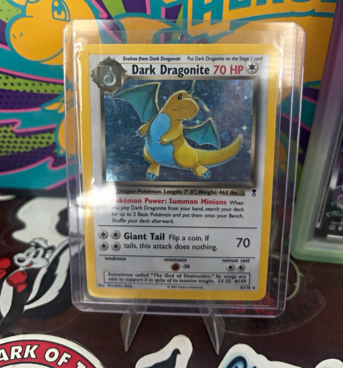 Dark Dragonite 5/110 Legendary Collection Holo Rare 2000 English 70 HP