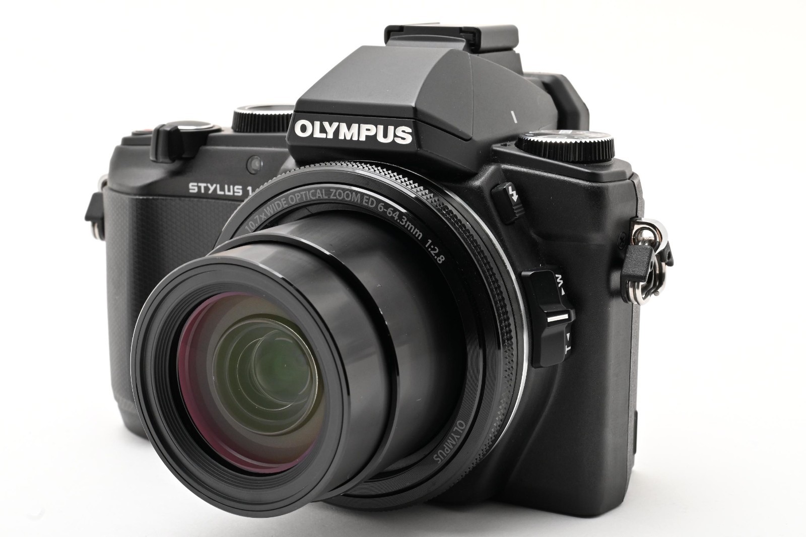 [NEAR MINT] Olympus STYLUS 1 Black Compact Digital Camera From Japan 3054449