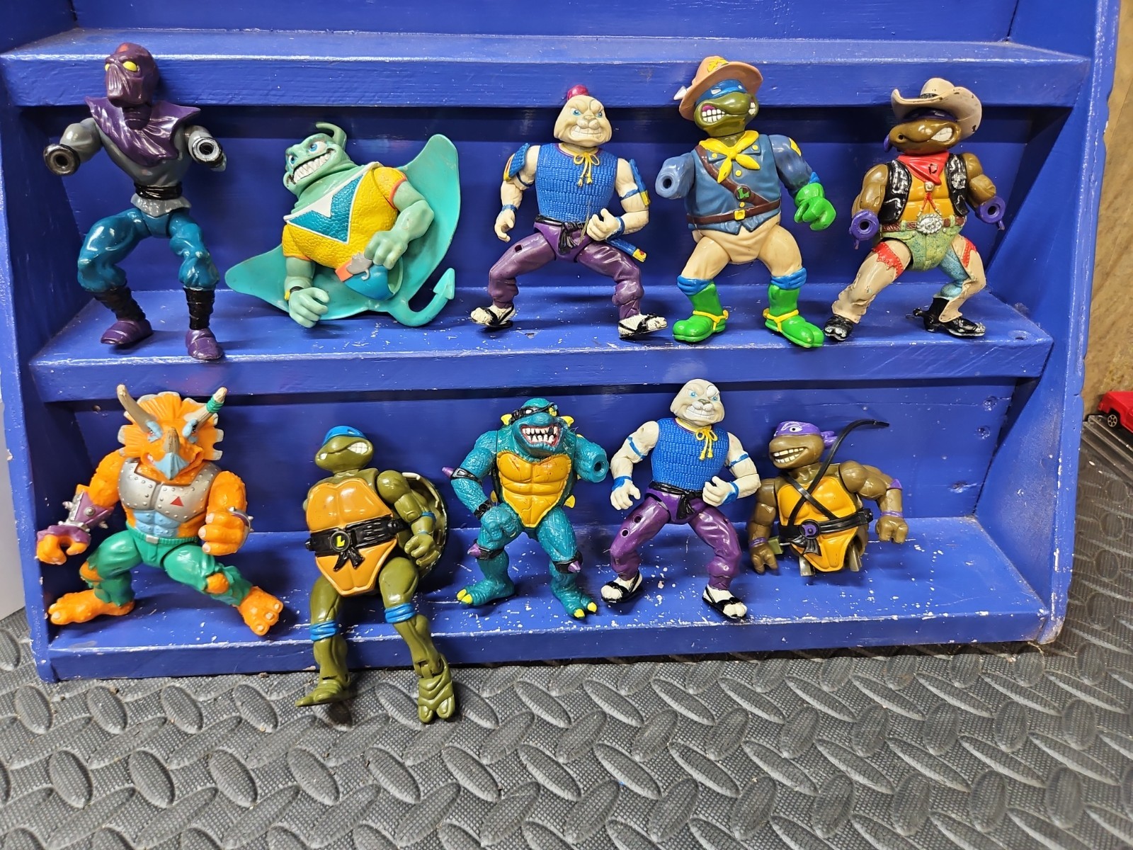 👀 CUSTOM CREATORS TOY REPAIRER Broken action figures vintage TMNT Sid Lot