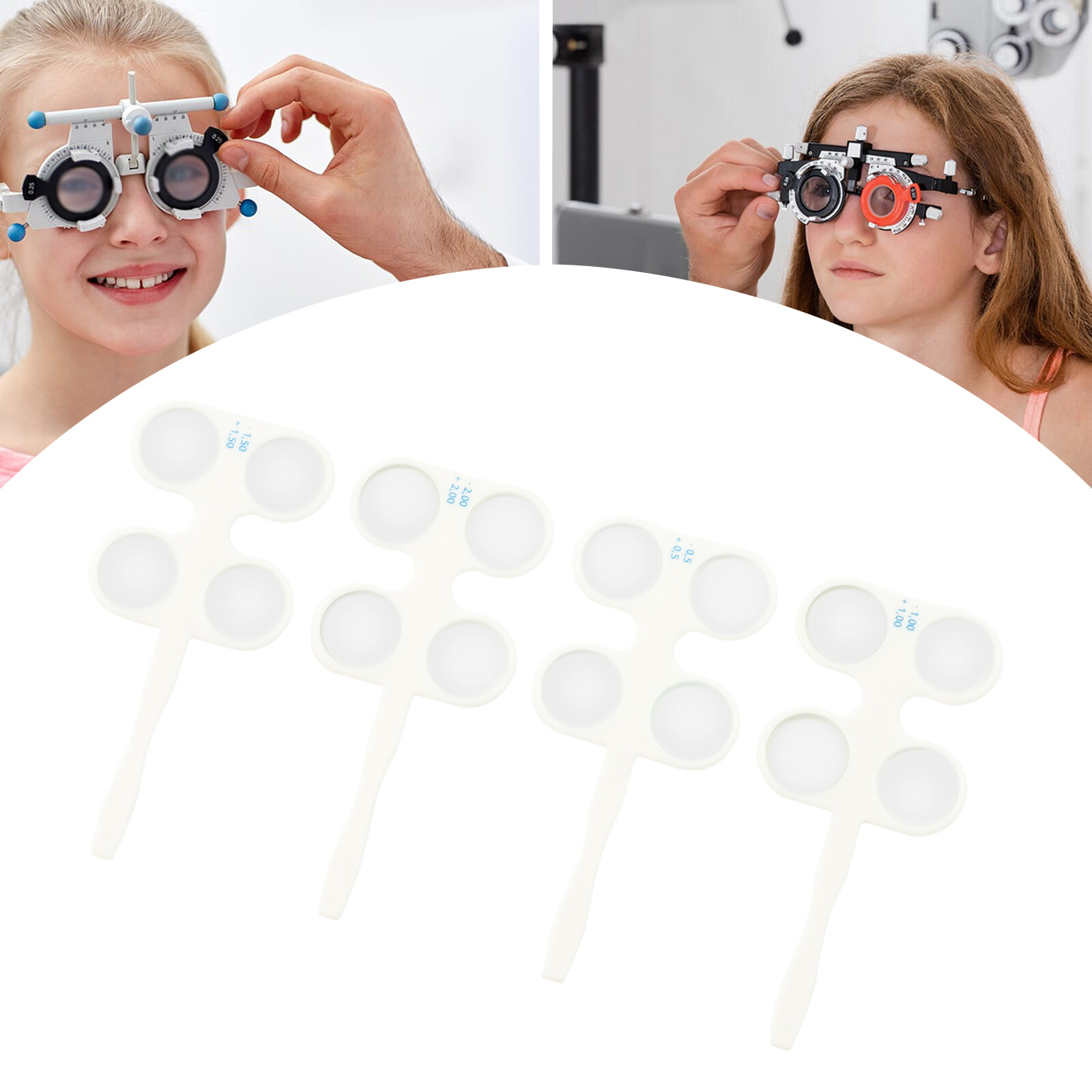 Confirmation Flippers Plastic Optical Flipper For Lens Confirmation Test Tools