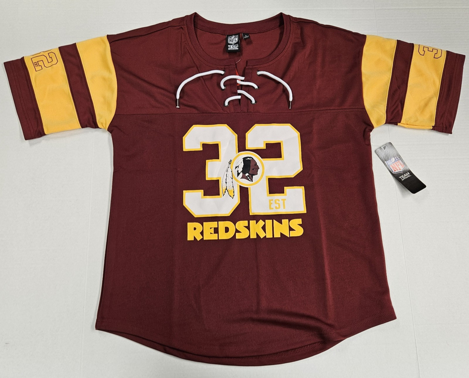 NFL Ultra Game Washington Redskins Premium Shirt 'Maroon' / Women's Small