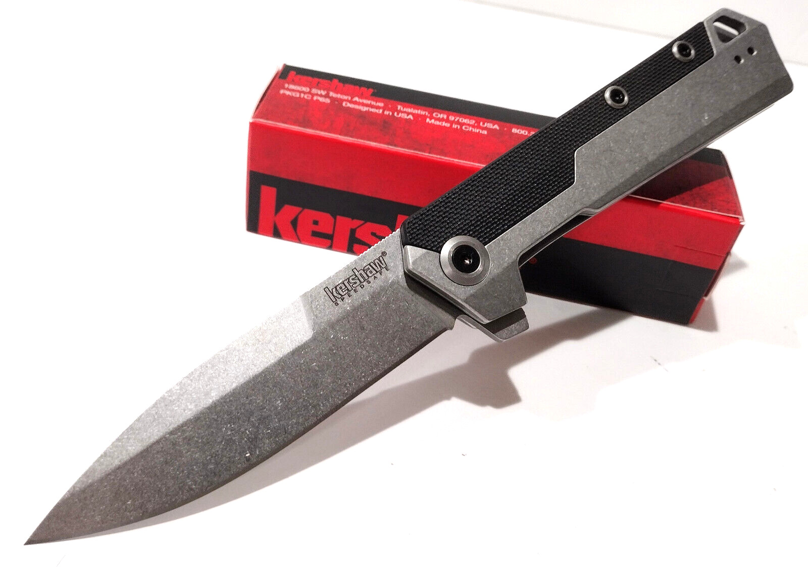 KERSHAW KS3860 Oblivion Spring Open Assisted Tactical Folding Pocket Knife EDC KERSHAW KS3860 Oblivion Spring Open Assisted Tactical Folding Pocket Knife EDC