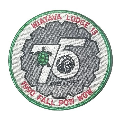 Vintage- OA WIATAVA LODGE 13 Pow Wow Order of the Arrow WWW 75th Anniv.