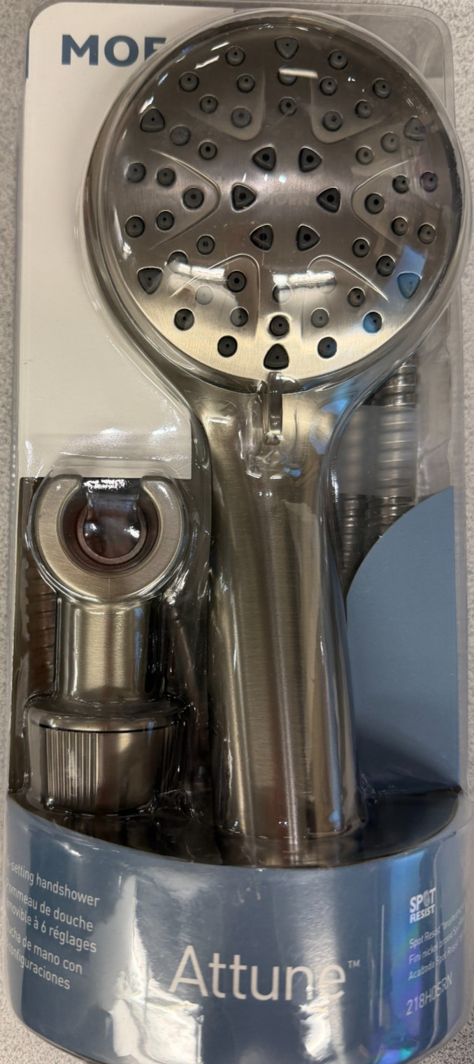 Moen 218H0SRN Attune Handheld Shower in Spot Resist Brushed Nickel Finish
