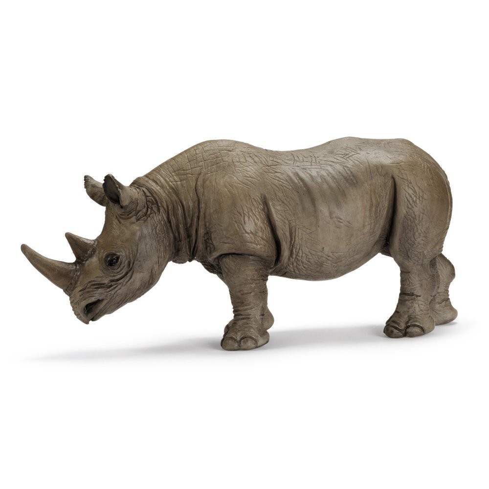 NEW Schleich 14193 Rhinoceros Wild Life figurine RETIRED Rhino animal toy rare