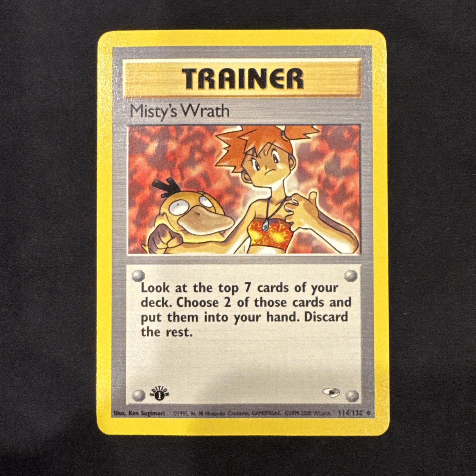 Misty\'s Wrath 114/132 Gym Challenge First Edition