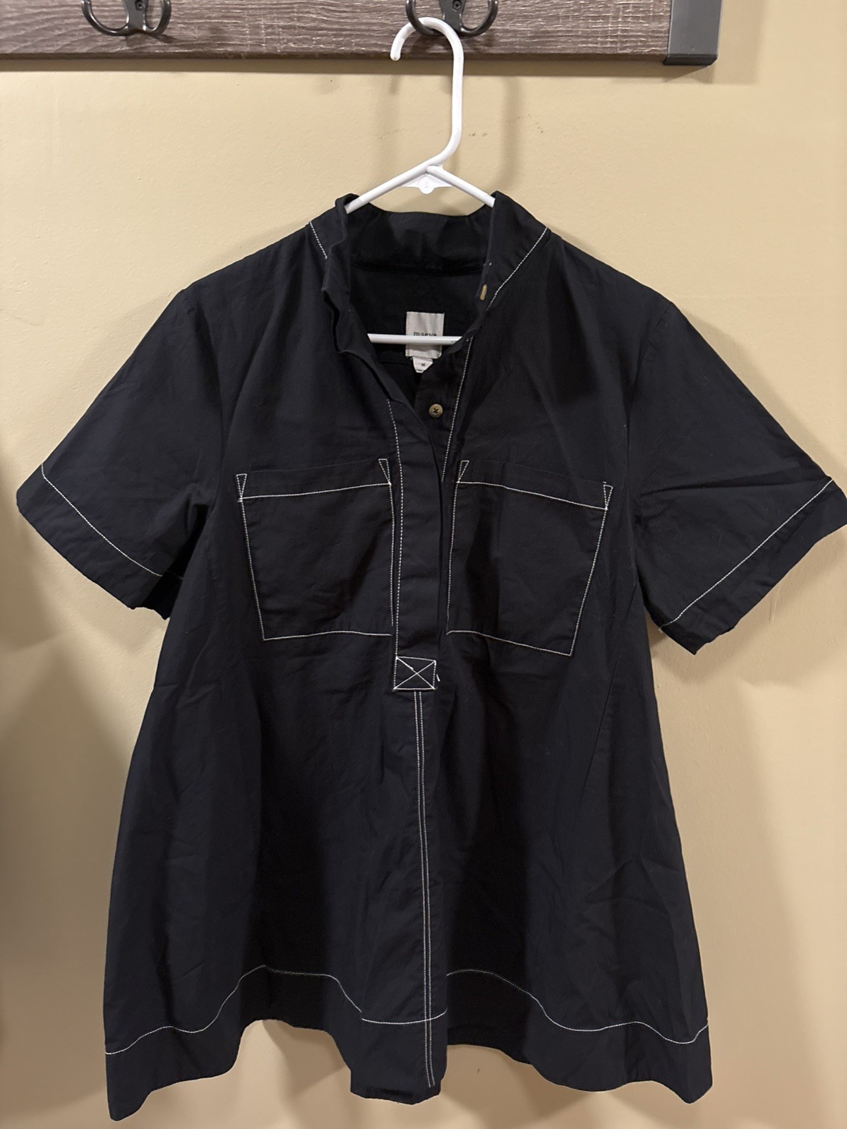 Maeve by Anthropologie Women The Jeannie Short-Sleeve A-Line Mini Dress Size M Maeve by Anthropologie Women The Jeannie Short-Sleeve A-Line Mini Dress Size M