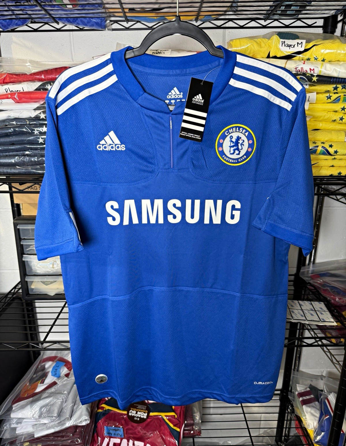 adidas Chelsea FC Soccer Jersey Samsung Sponsor E84291 APU002   2009/2010