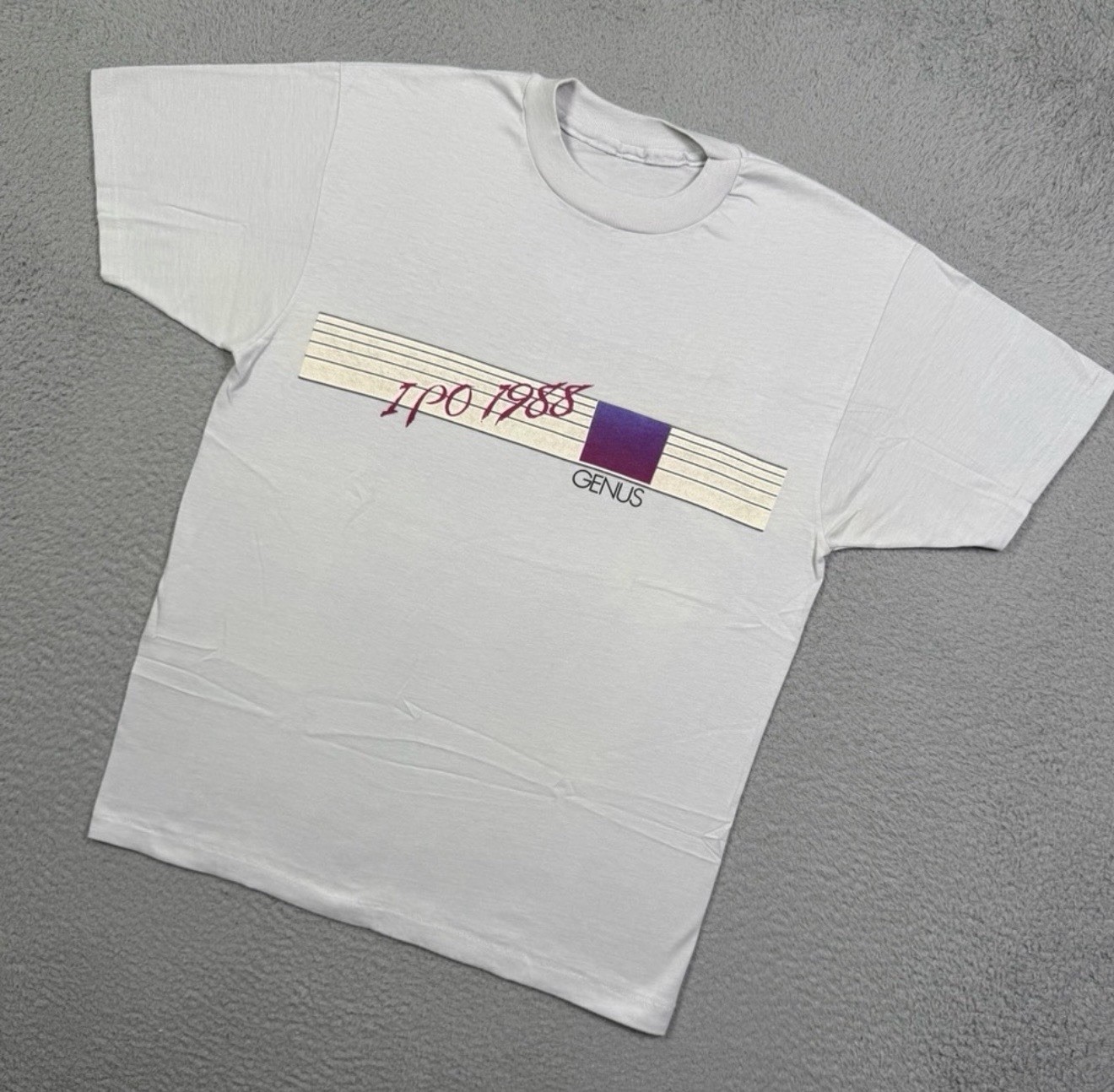 RARE Vintage 1988 Single Stitch “Genus IPO” Tshirt