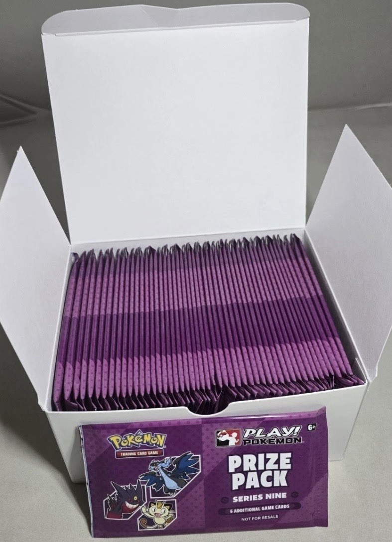 POKEMON SERIES 9 PRIZE PACKS BOX OF 50 PACKS SEALED