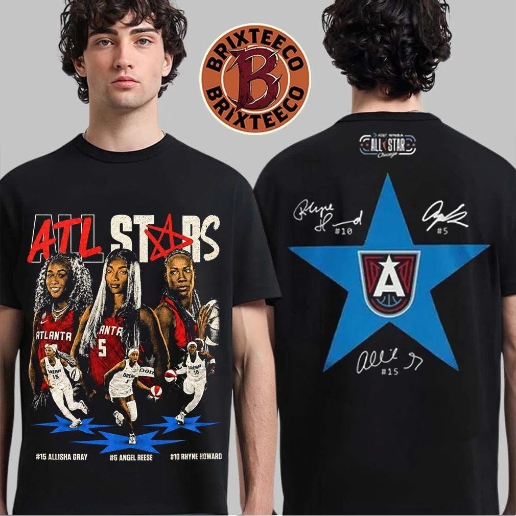 Atlanta Dream WNBA All-Stars 2026 Signatures Allisha Shirt