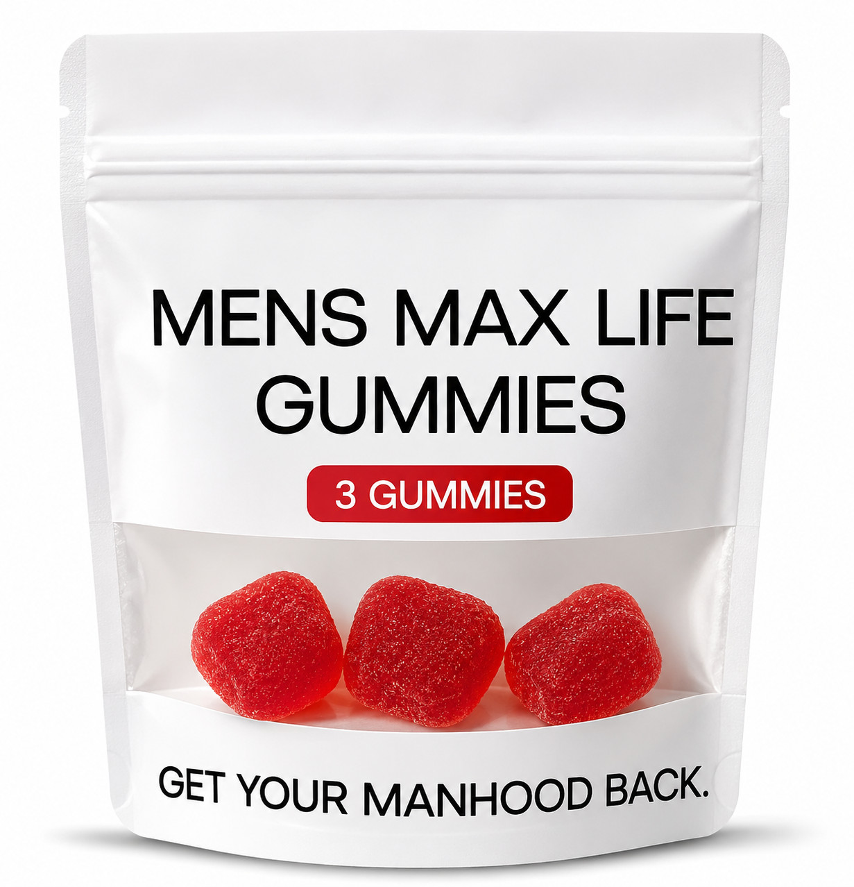Men\'s Max Life Gummies 3 Enhancement for Horny Goat Weed