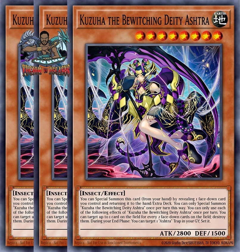Yugioh 3x Kuzuha the Hex Ashtra BETB-EN010 Common 1st Ed NM