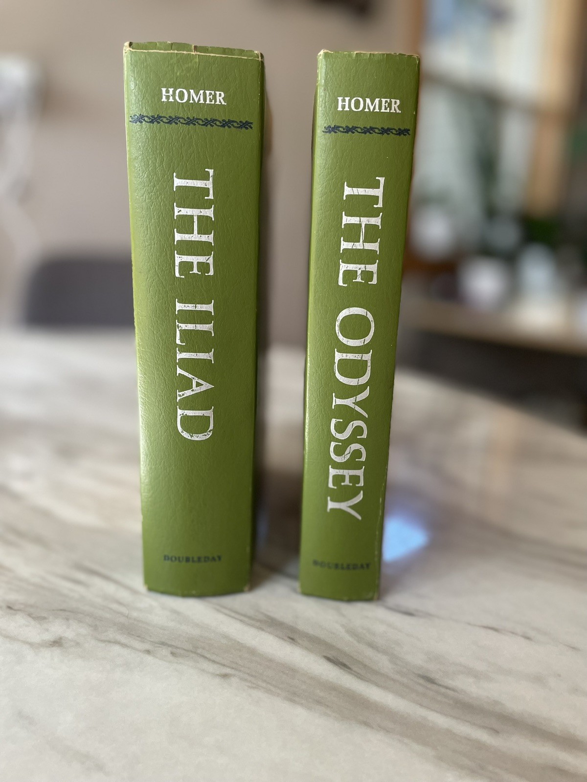 Vintage Homer Set: The Iliad (1974) & The Odyssey (1961) Doubleday Hardcovers Vintage Homer Set: The Iliad (1974) & The Odyssey (1961) Doubleday Hardcovers