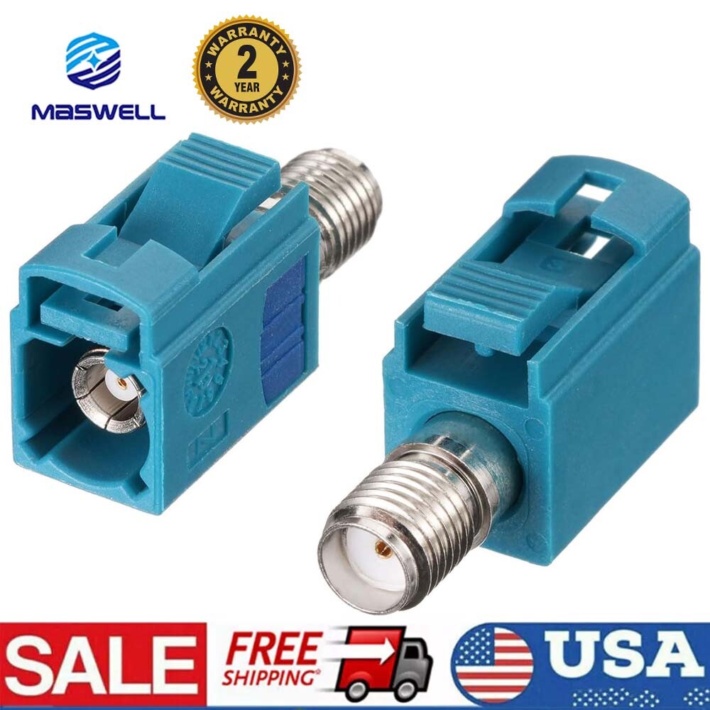Maswell® Professional Fakra Z Female to SMA Female GPS 4G Antenna Adapter
