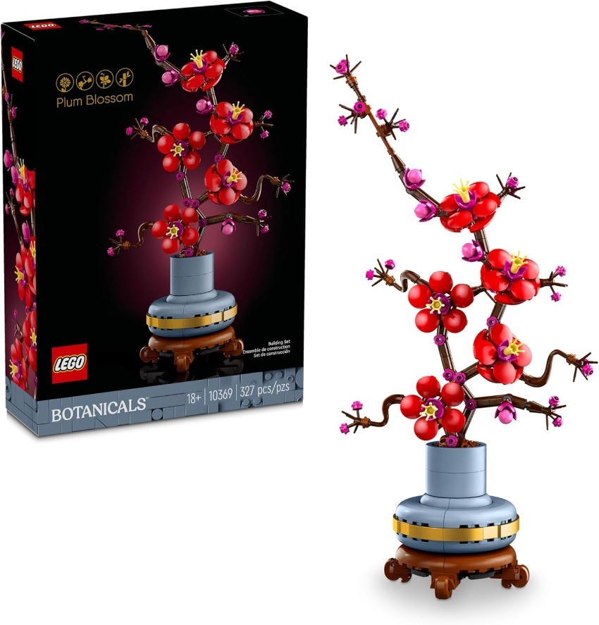 LEGO Botanicals Plum Blossom Building Sets 10369🎁Kids Gift