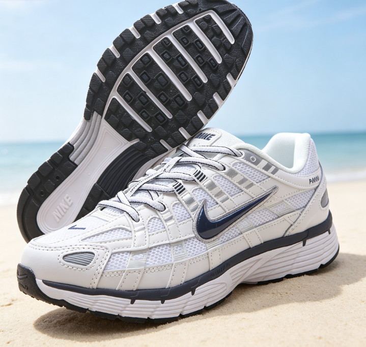 Nike P-6000 Summit White / Obsidian For Men Casual Sneaker