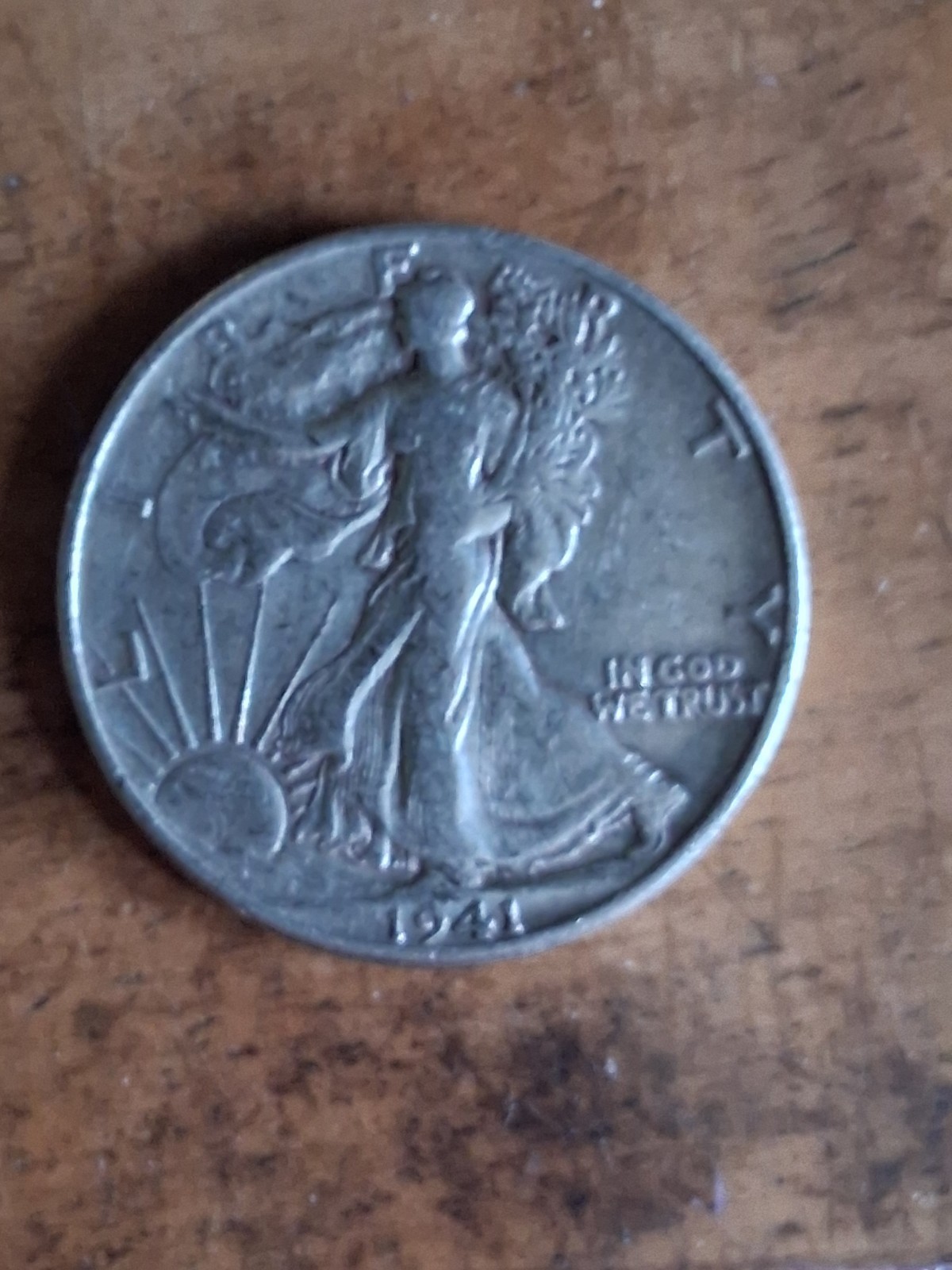1941-D 50C Walking Liberty Half Dollar 1941-D 50C Walking Liberty Half Dollar