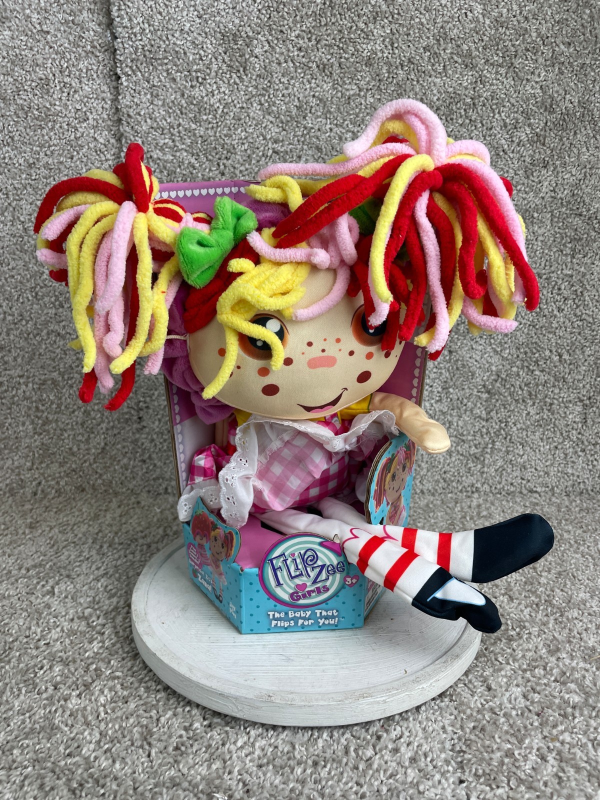 2016 Jay@Play Flip Zee Girls Zana Very Berry Strawberry 2-in-1 Plush Doll 2016 Jay@Play Flip Zee Girls Zana Very Berry Strawberry 2-in-1 Plush Doll