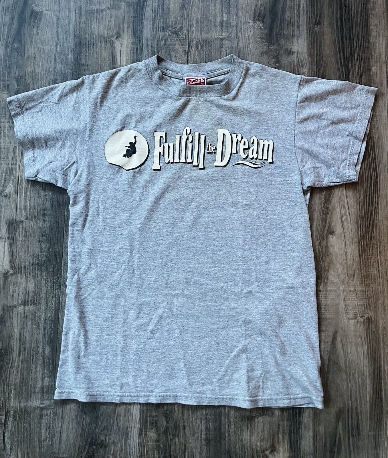 Vintage ~ SHORTY\'S ~ Skate Shirt Small Fulfill The Dream~ 90s Original Y2K 