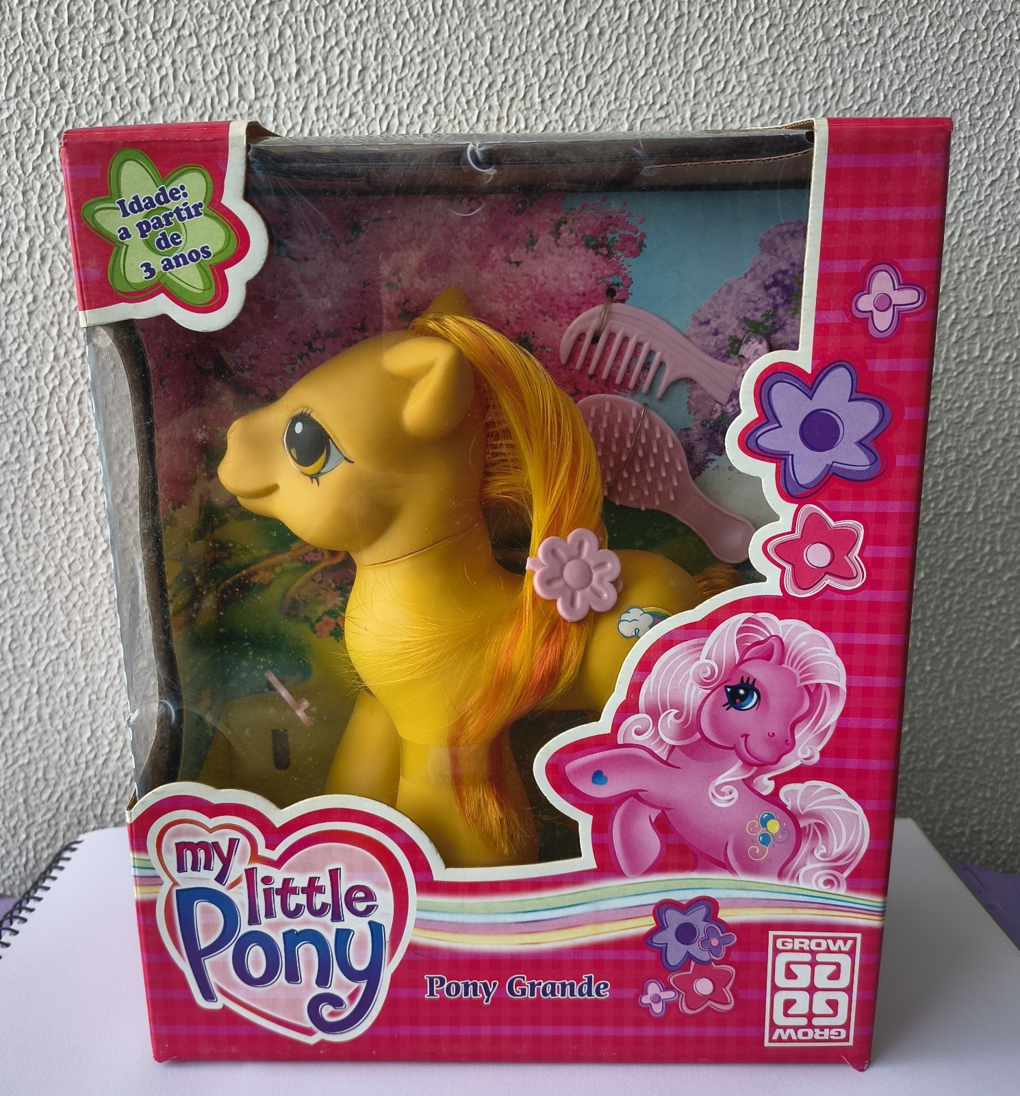 My Little Pony Yellow Babyzilla Brazilian Pony Grande NRFB NIB Rare Grail Huge