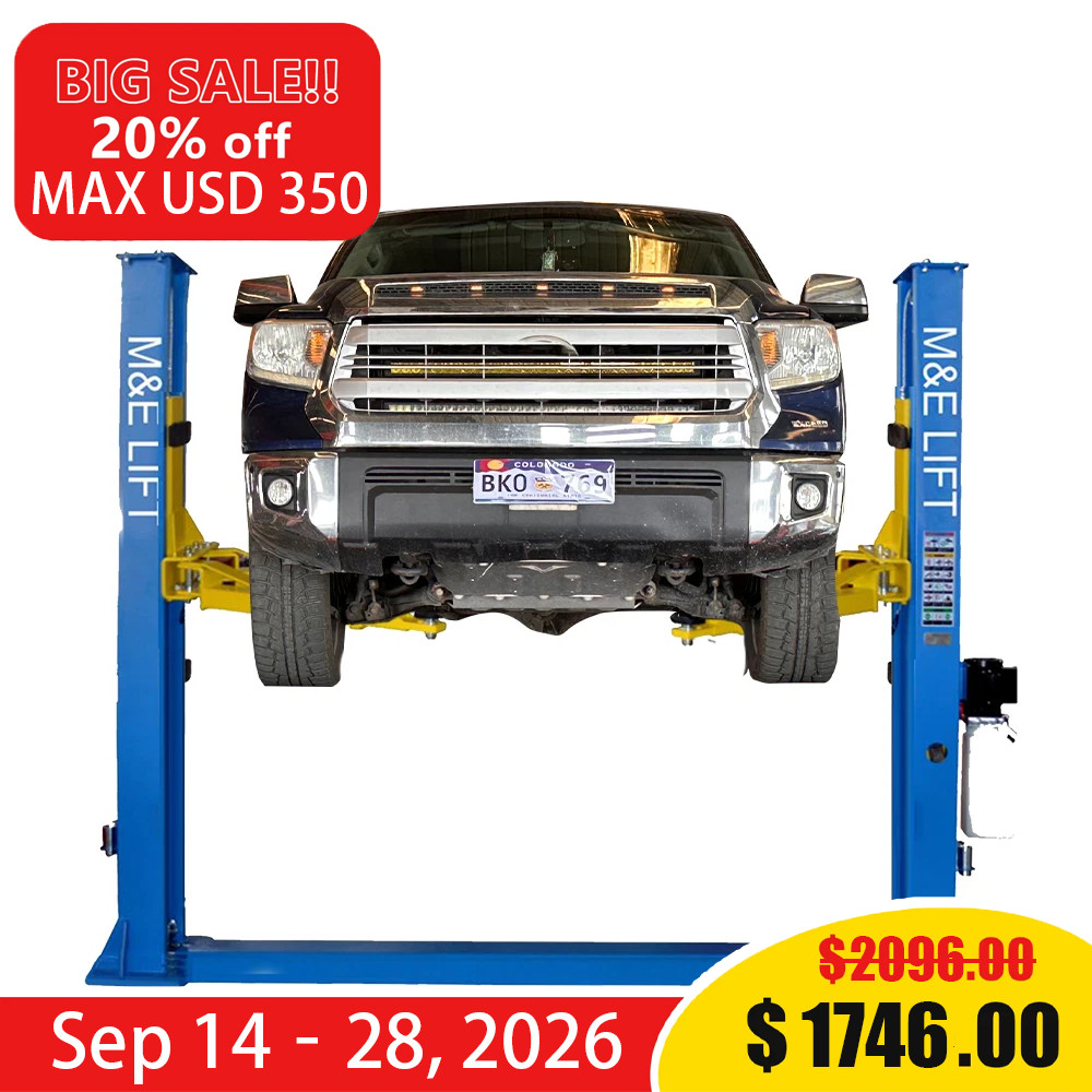 M&E 10000 lbs Two Post Lift 2 Post Lift Auto Lift Car Lift Shipping On Sale