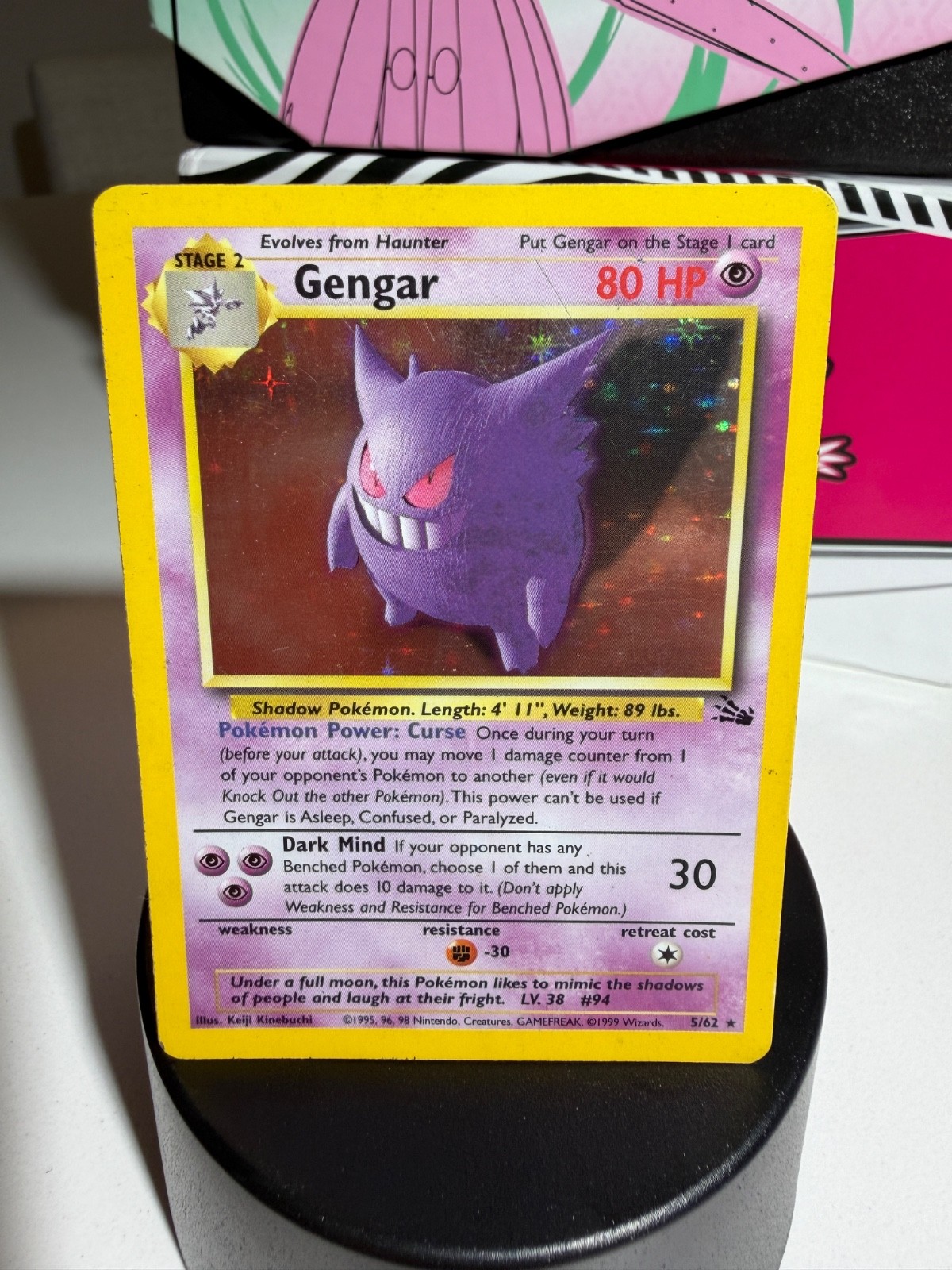 Gengar 5/62 Fossil Holo Gengar 5/62 Fossil Holo