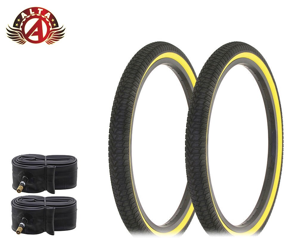 2 Alta BMX BICYCLE Infection FREESTYLE TIRES 20