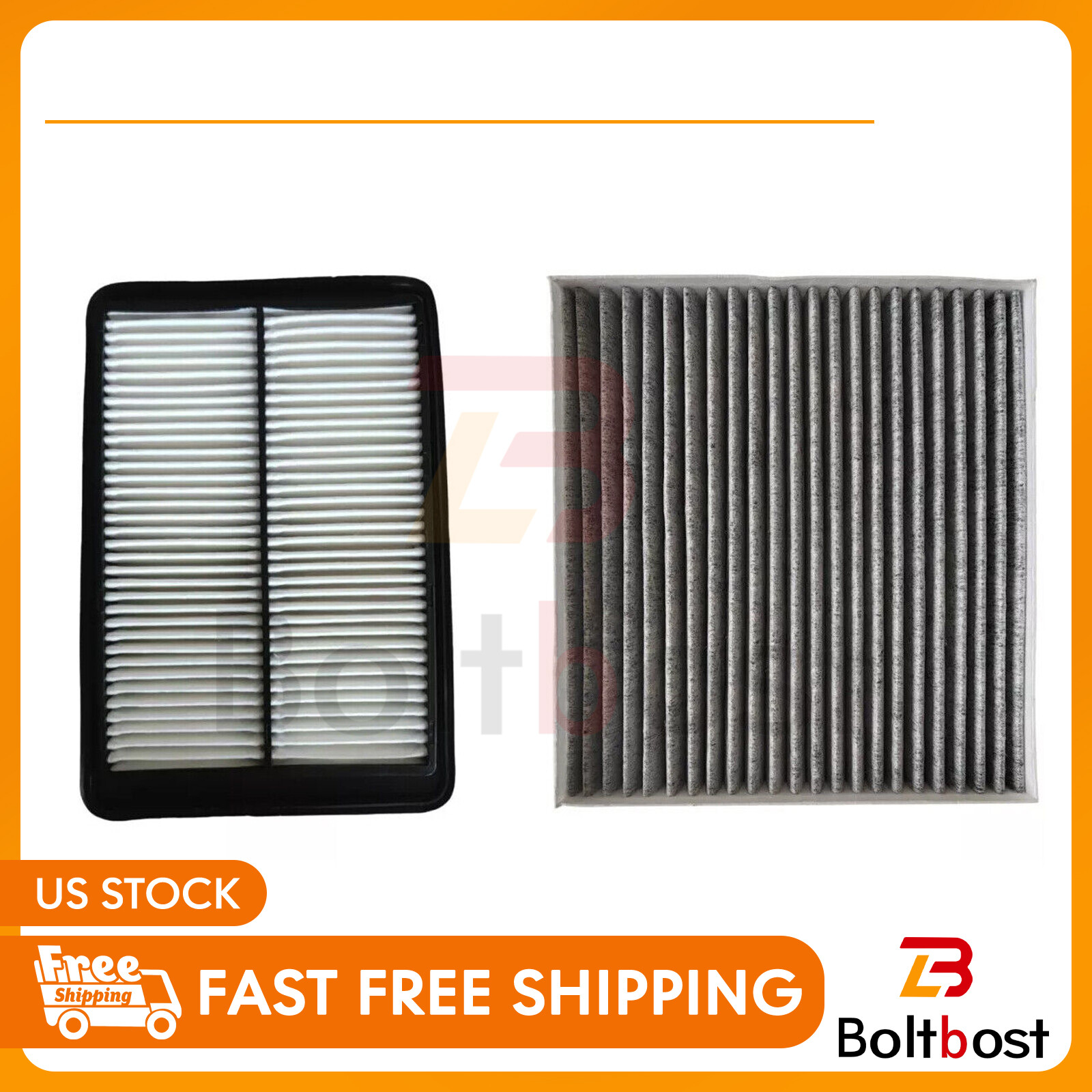 Combo Cabin/Engine Air Filter For Nissan Rogue & Nissan Rogue Sport 2014-2019