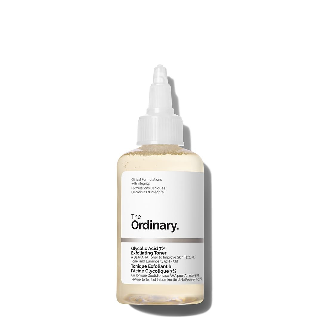 The Ordinary Glycolic Acid 7% Exfoliating Toner, Brightening and Smoothing Daily The Ordinary Glycolic Acid 7% Exfoliating Toner, Brightening and Smoothing Daily